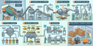Case Study Export-Oriented Spice Processing Facility