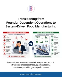 Transitioning from Founder-Dependent Operations to System-Driven Food Manufacturing