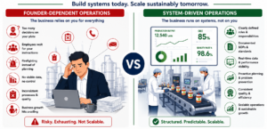 Transitioning from Founder-Dependent Operations to System-Driven Food Manufacturing