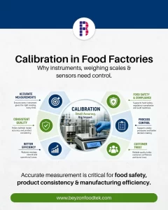 Calibration in Food Factories: Why Instruments, Weighing Scales and Sensors Need Control