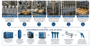 Compressed Air Quality in Food Processing Plants