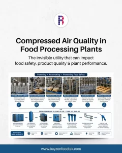 Compressed Air Quality in Food Processing Plants