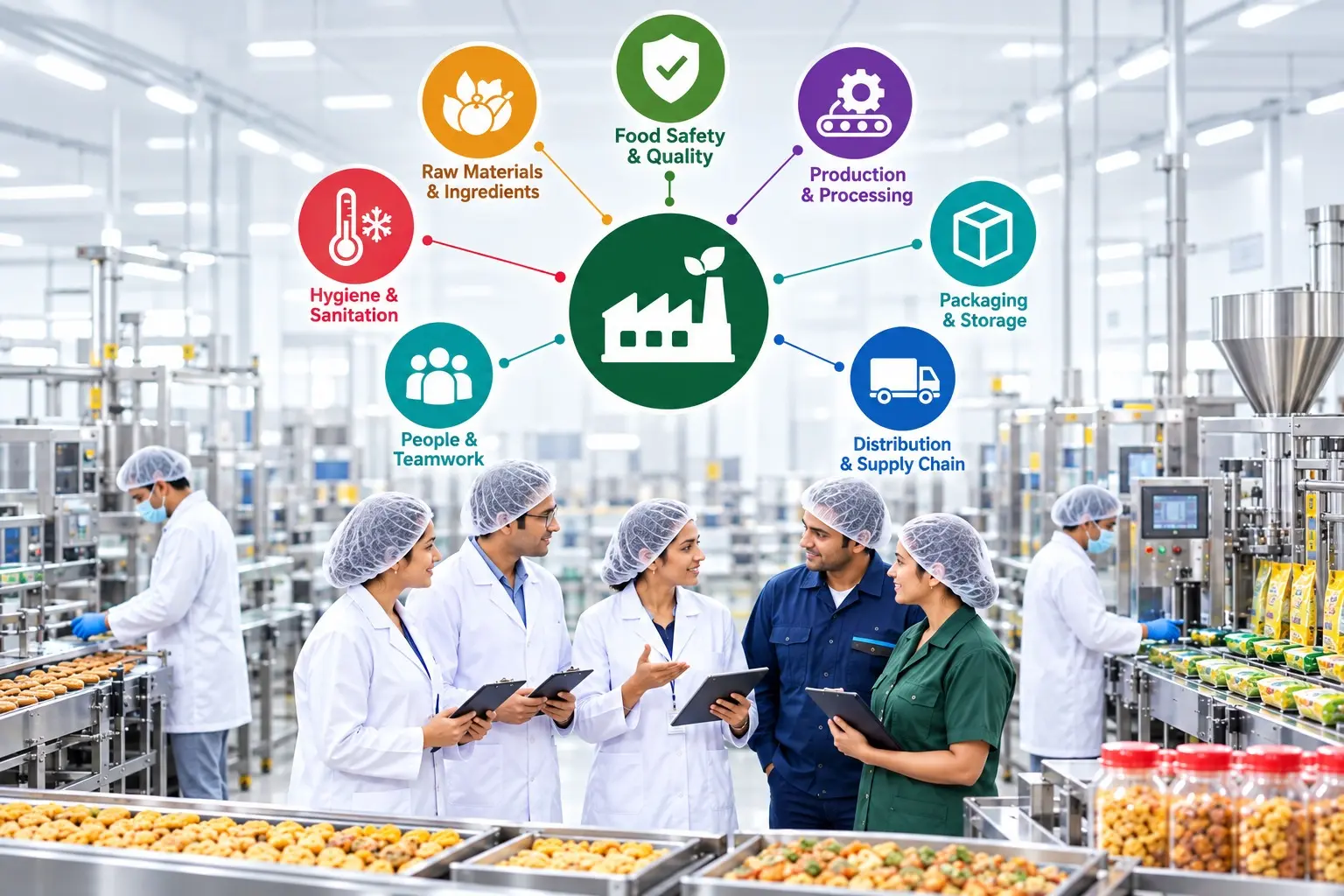 Role Clarity in Food Manufacturing Teams Reducing Confusion Between Departments